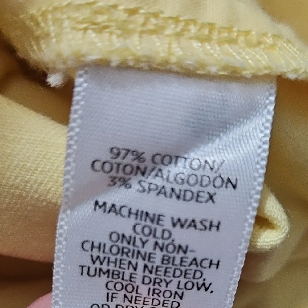 LOFT Yellow Pants - Picture 6 of 7